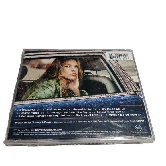 DIANA KRALL THE LOOK OF LOVE CD S719-2001 - Picture 2 of 3
